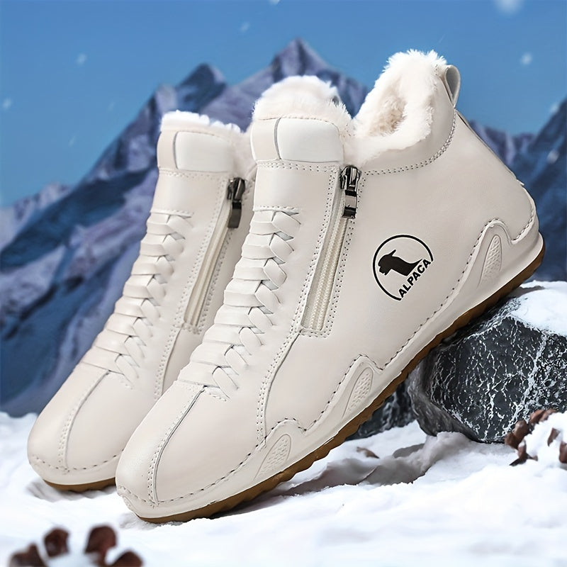 Aleksandra – Elegante Winterstiefeletten mit Wohlfühlkomfort
