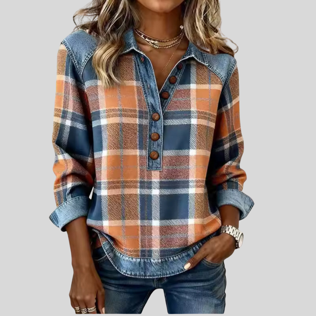 MARTYNA - STYLOWY SWETER Z NADRUKIEM