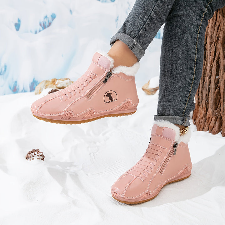 Aleksandra – Elegante Winterstiefeletten mit Wohlfühlkomfort