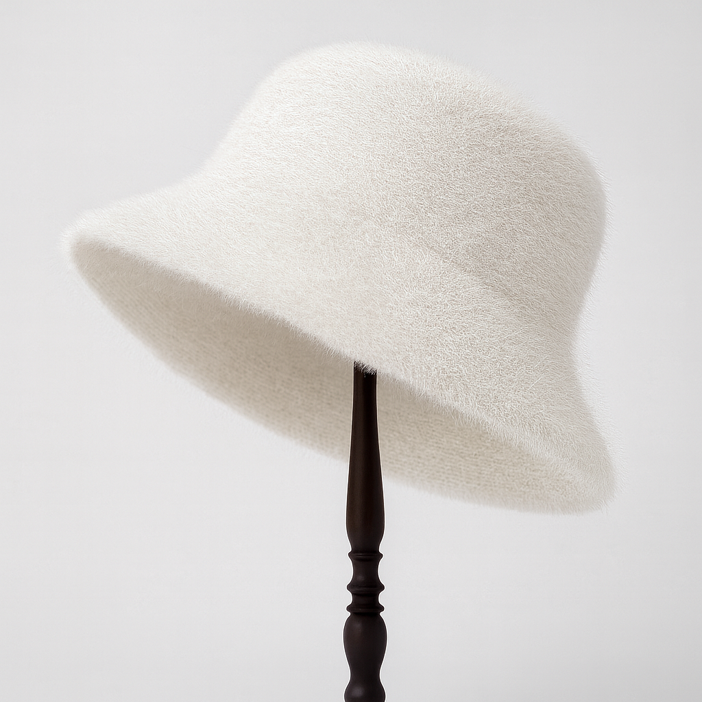 Selena – Wełniany Kapelusz Bucket