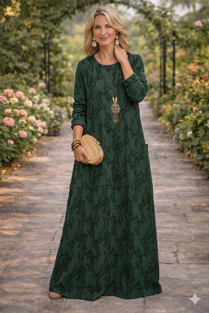 Amelia - Elegancka Sukienka Zimowa