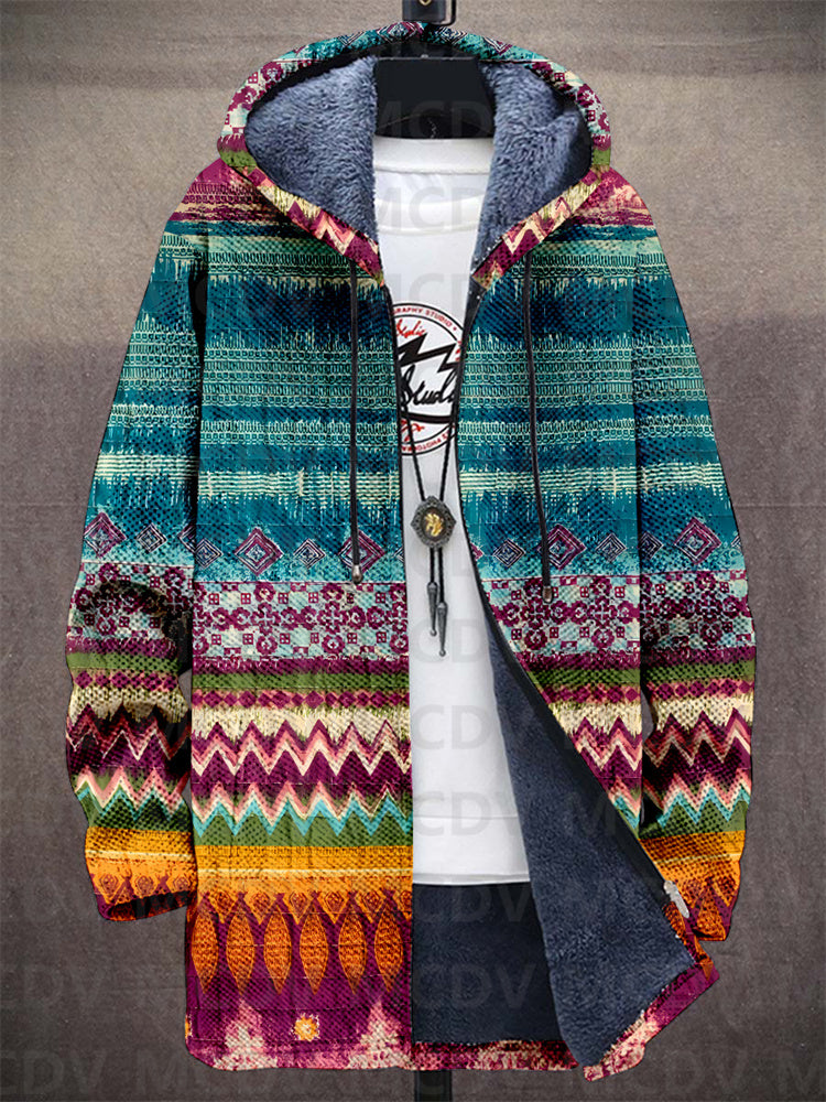Wioletta - Luksusowa, artystycznie inspirowana bluza z kapturem na zamek