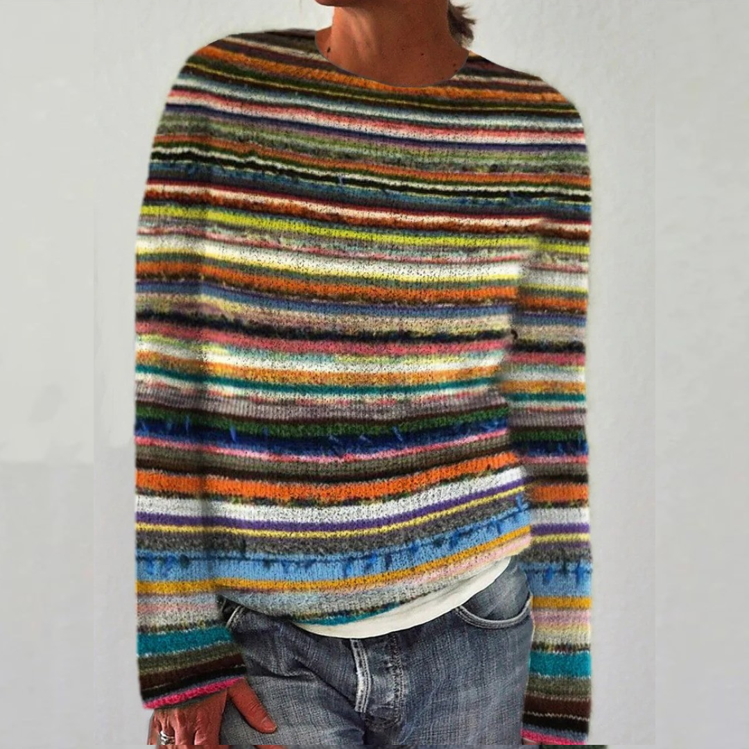 Karla - Przytulny retro sweter