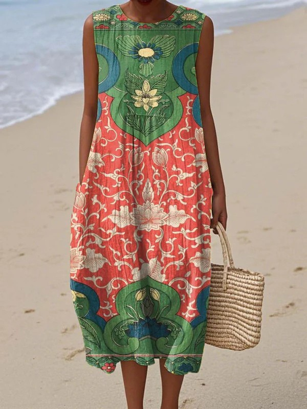 Anna - Sukienka Bohemian Midi