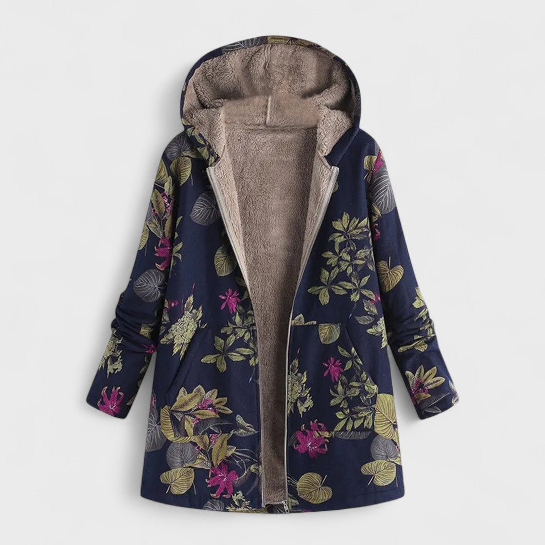 Maisy - Kurtka z kapturem ocieplana fleece