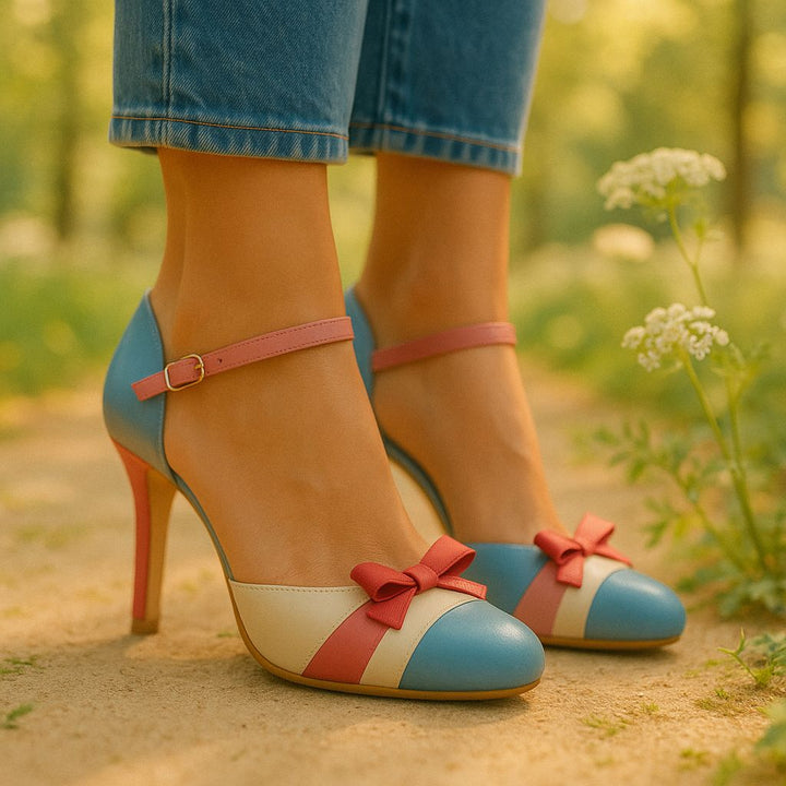 Julia | Sandały z Eleganckim Obcasem