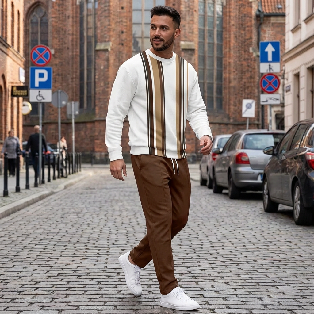 Tarek - Elegancki sportowy komplet chic