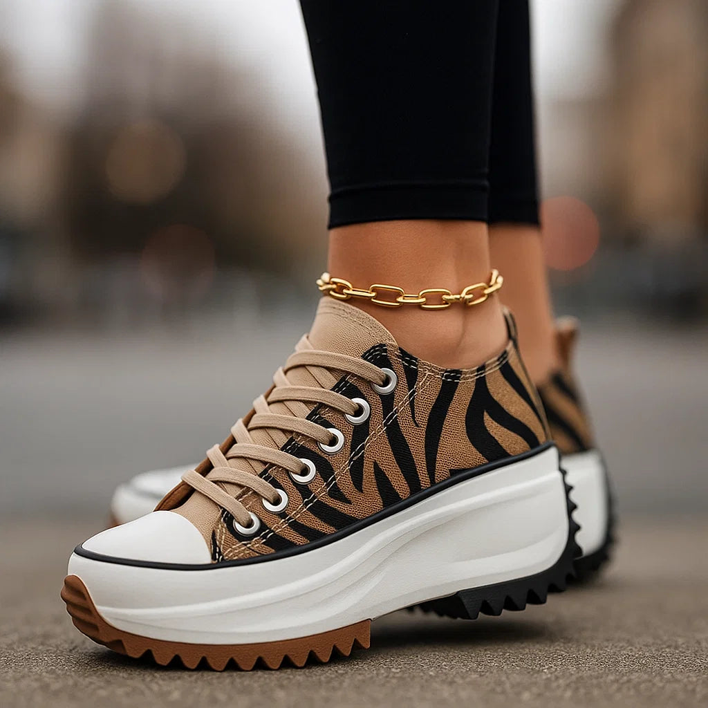 Arlina Sneakersy na Platformie | Styl i Komfort