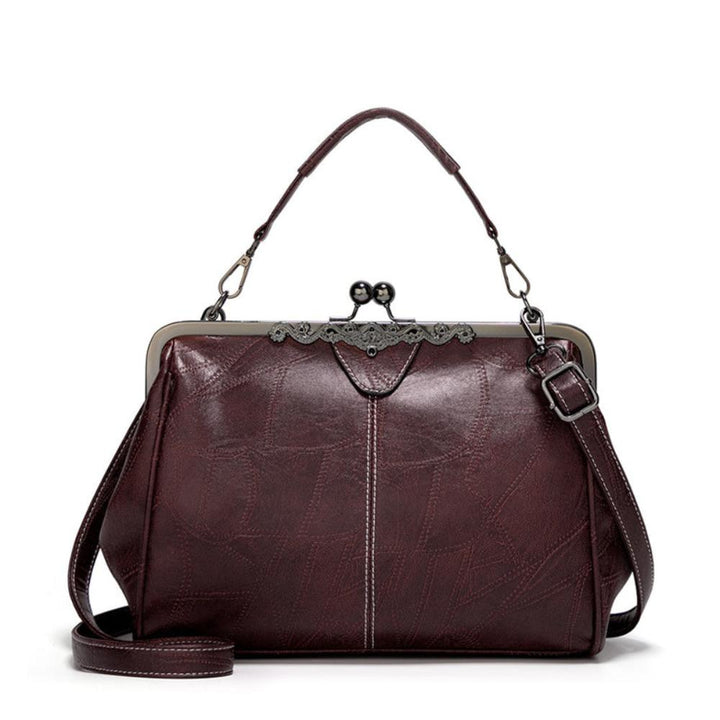 Mila | Torebka w stylu vintage zapinana na klapę