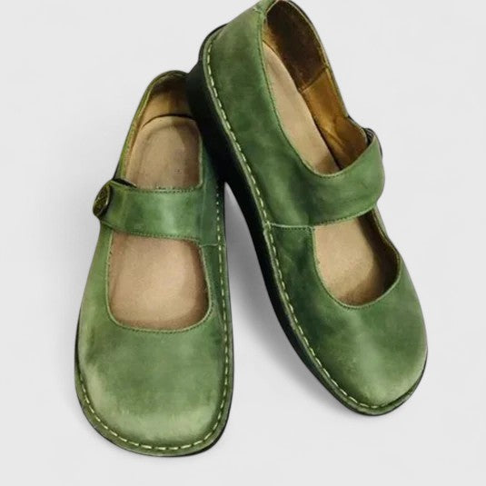Rzepka – Damskie wygodne buty z regulowanym paskiem