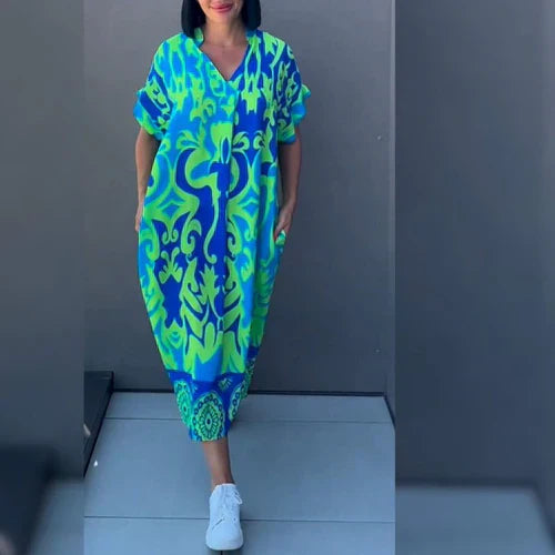 Malwina – Elegancka Sukienka Kwiatowa | Sukienka, Która Sprawi, Że Będziesz Promienieć!