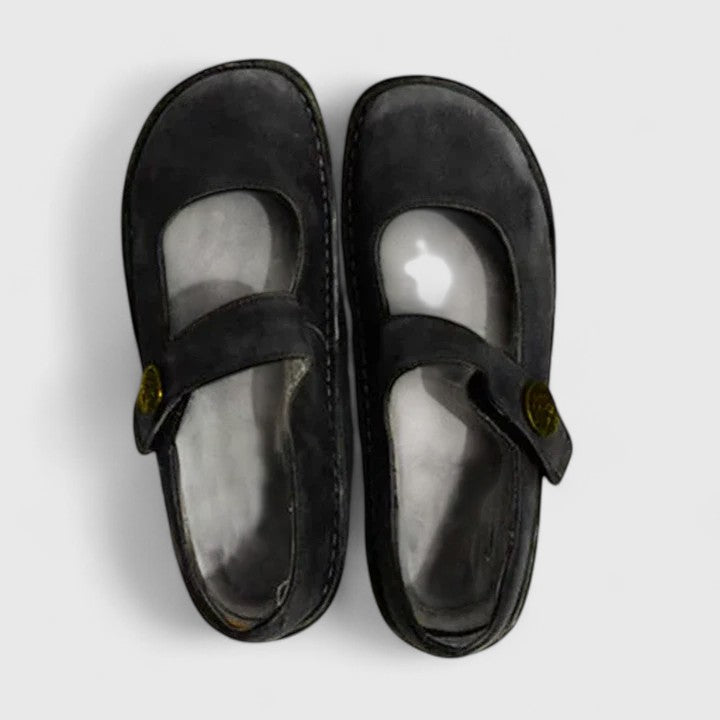 Rzepka – Damskie wygodne buty z regulowanym paskiem