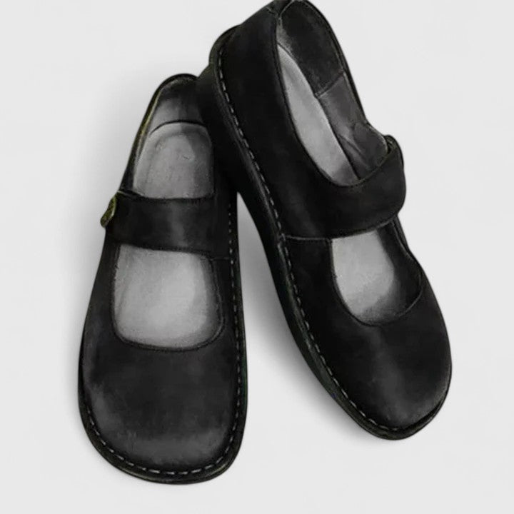 Rzepka – Damskie wygodne buty z regulowanym paskiem