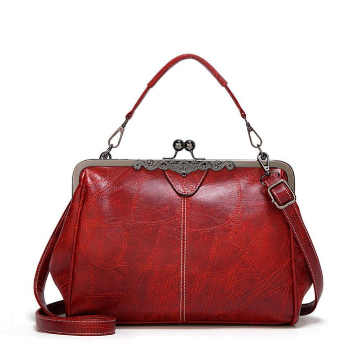 Mila | Torebka w stylu vintage zapinana na klapę